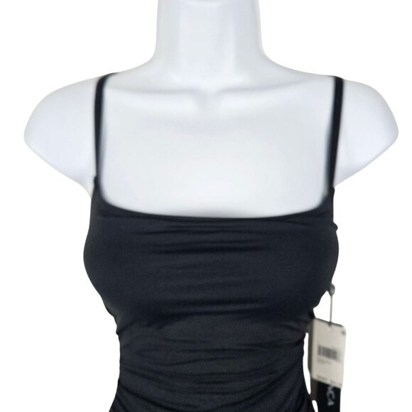 La Blanca Womens Island Goddess One-Piece Swimsuit Black Size 4 UPF+50 Elegant - Picture 5 of 10